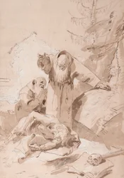 Saint Fidelis of Sigmaringen and Saint Joseph of Leonessa, c. 1747-1758
